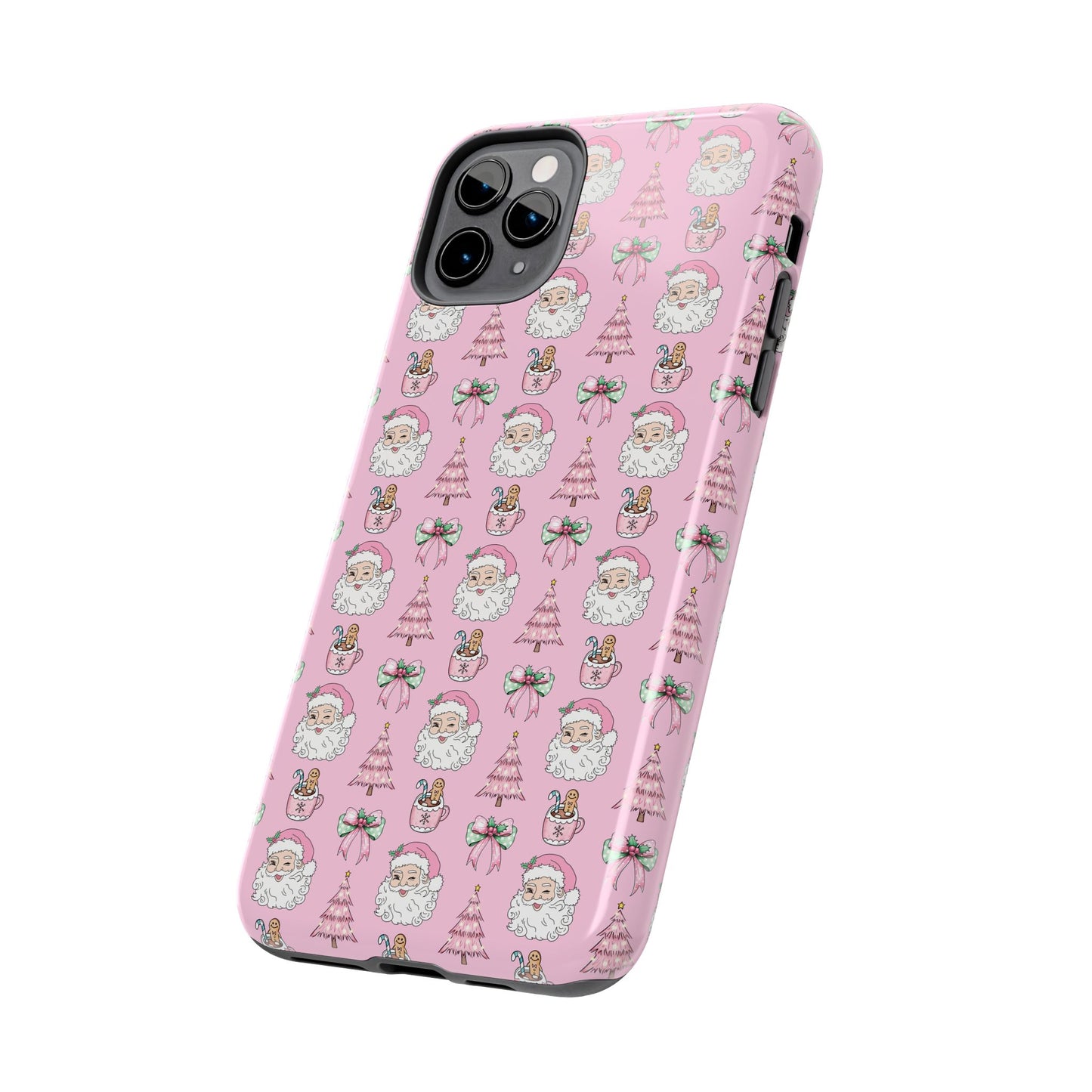 Pink Santa -  Tough Phone Cases