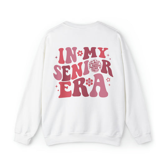 Senior Era - Disco - Front & Back -  Unisex Heavy Blend™ Crewneck Sweatshirt