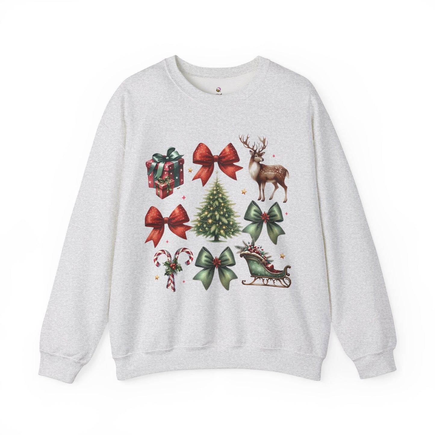 Classic Christmas Coquette - Christmas Sweatshirt