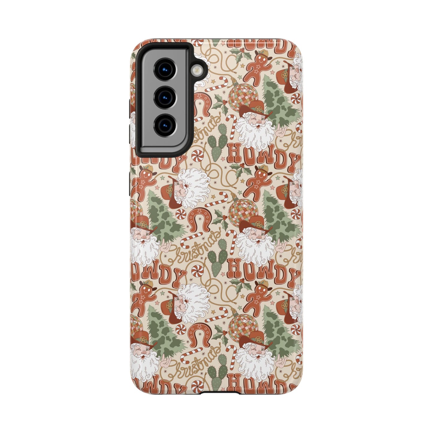 Howdy Christmas -  Tough Phone Cases