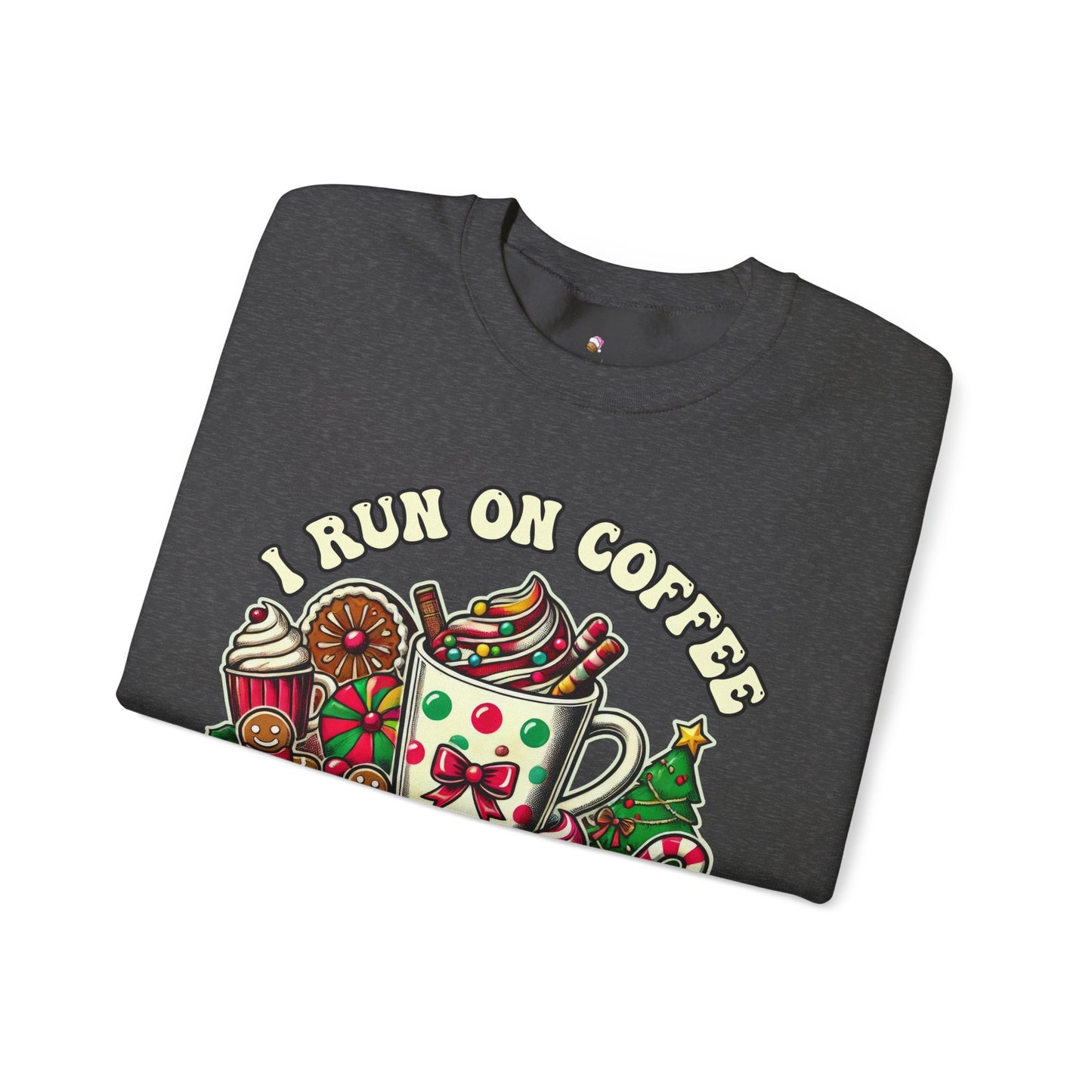 Coffee And Christmas Cheer Christmas Sweatshirt