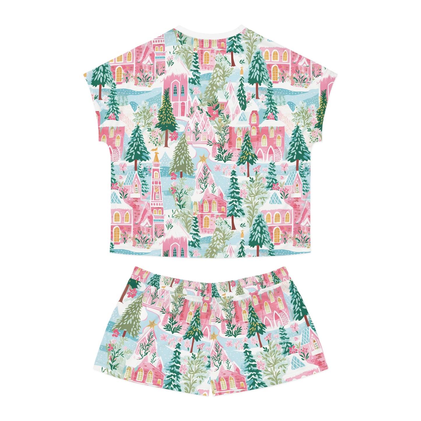 Winter Wonderland - Women's Short Pajama Set