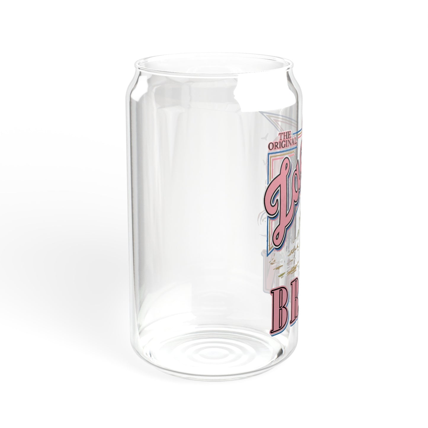 Pink Zach Bryan - Sipper Glass, 16oz