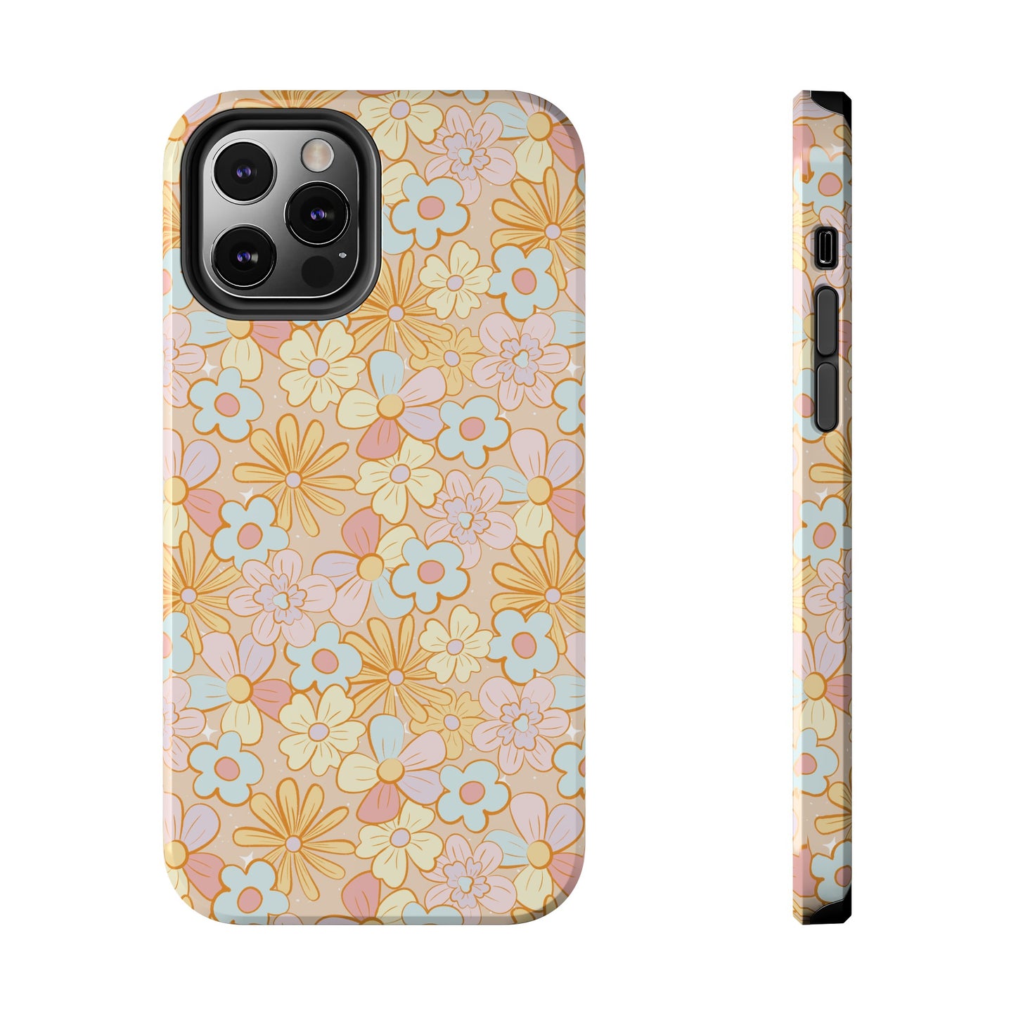 Girly Floral - Tough Phone Cases