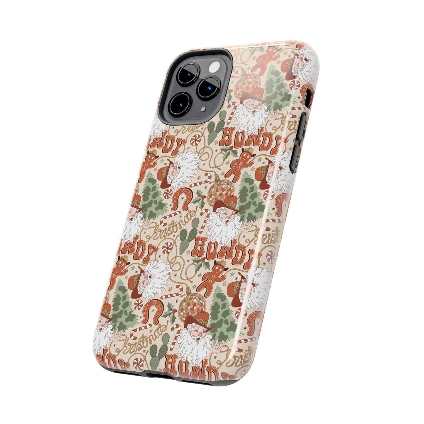 Howdy Christmas -  Tough Phone Cases