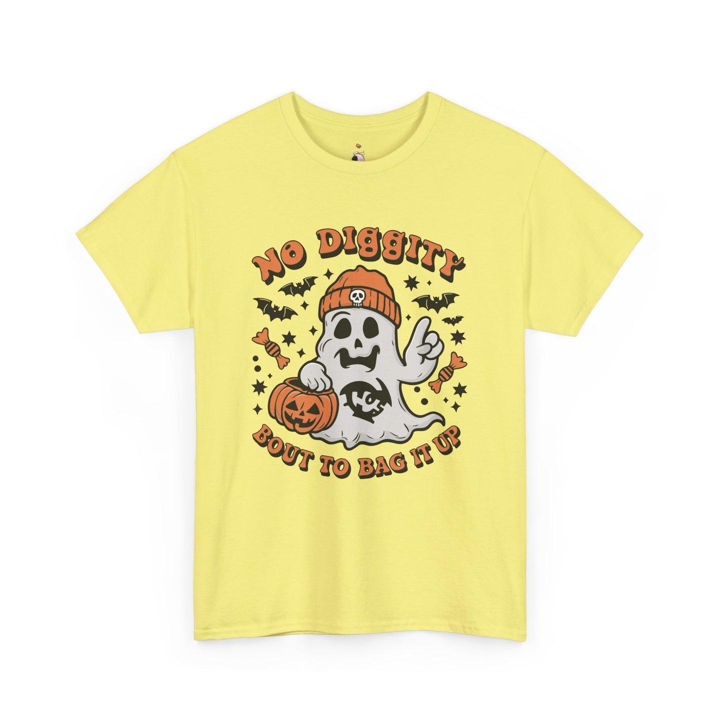 No Diggity Ghost -  Unisex Heavy Cotton Tee