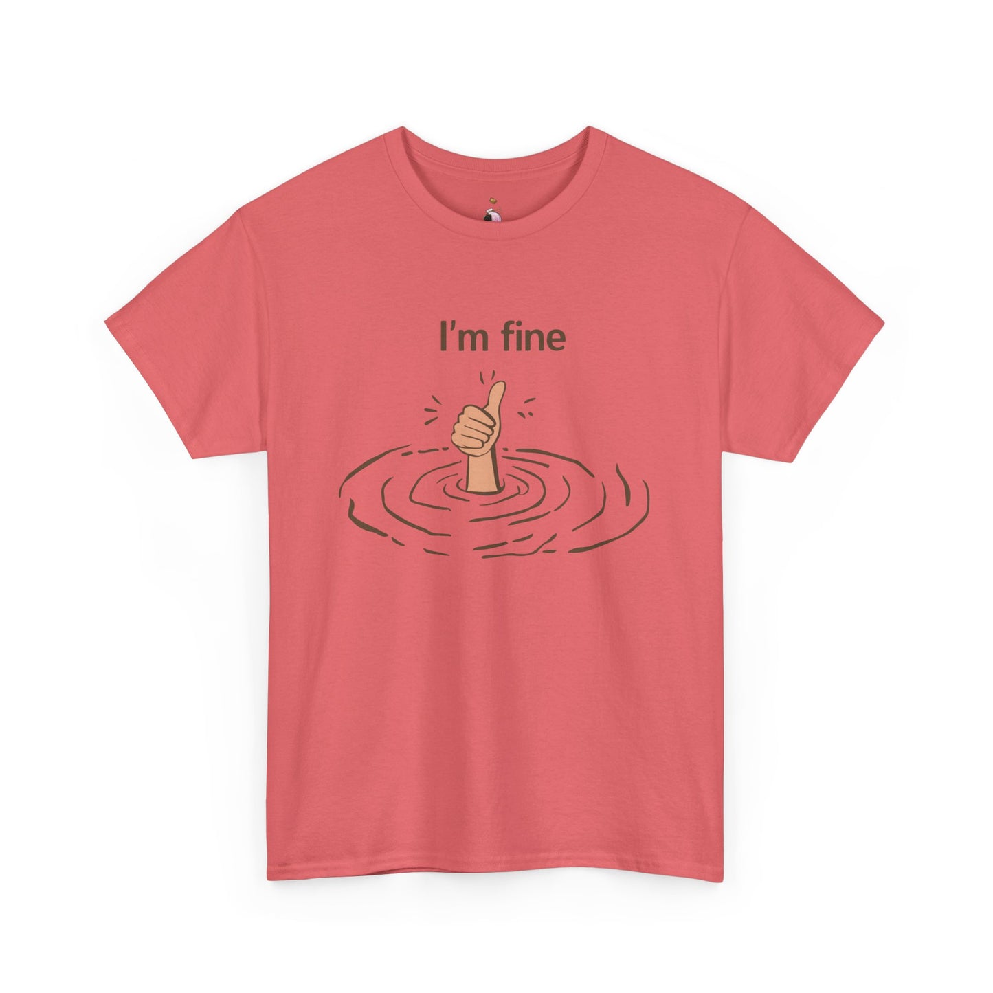 I'm Fine - Unisex Heavy Cotton Tee