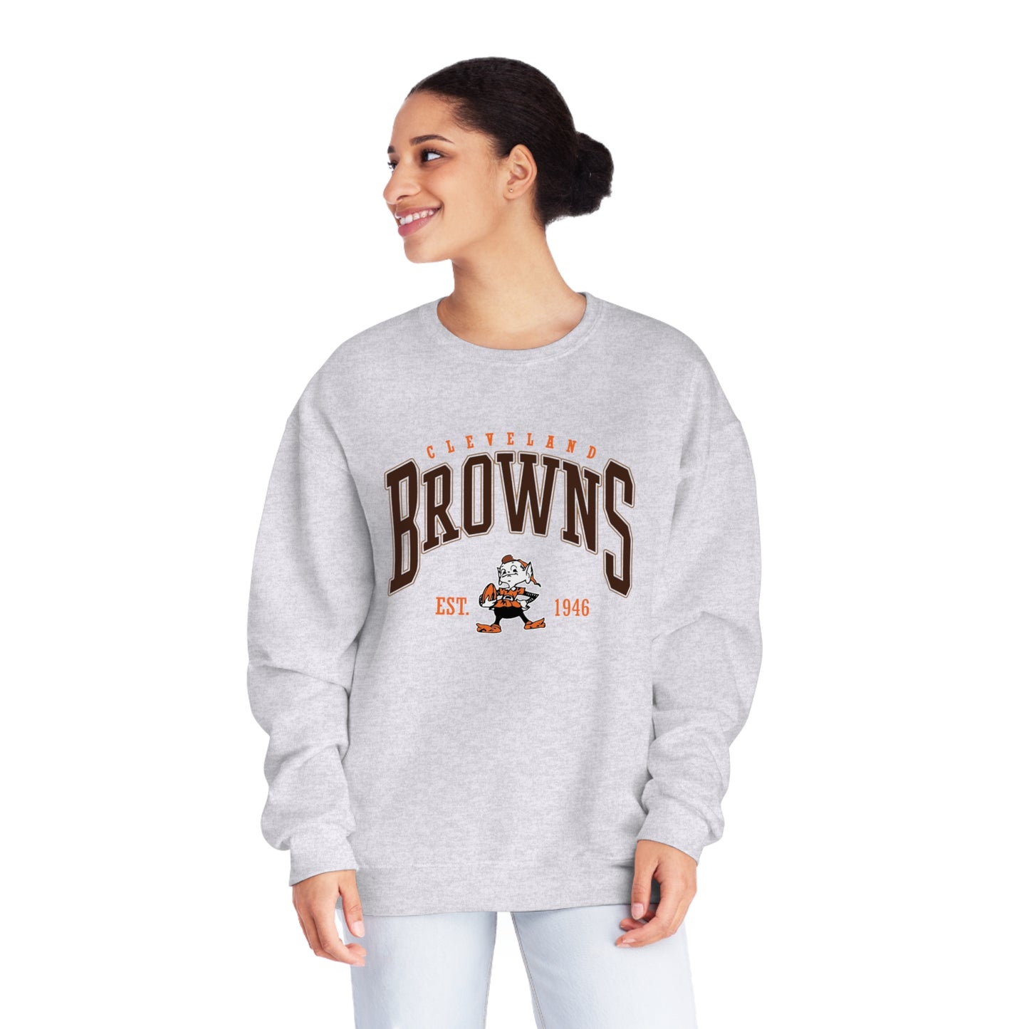 Browns - Unisex NuBlend® Crewneck Sweatshirt