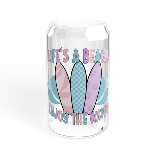 Life's A Beach - Sipper Glass, 16oz