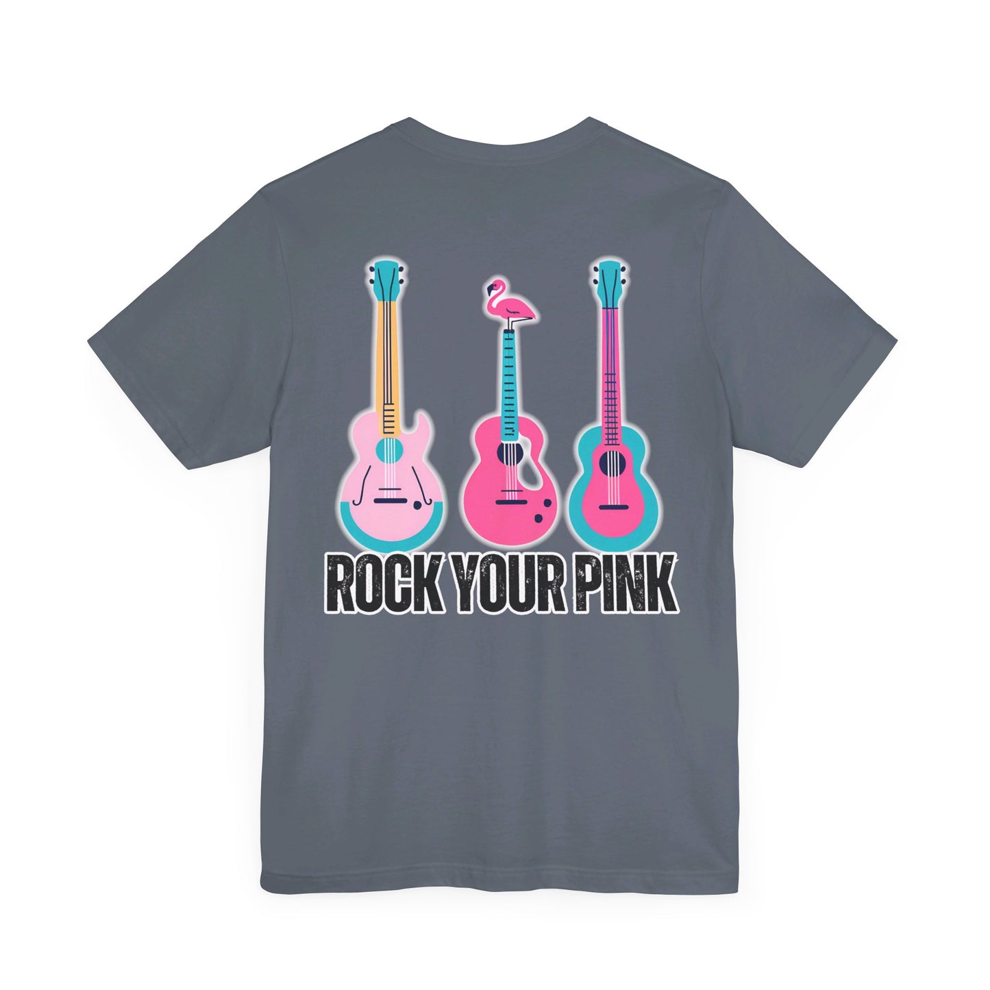 Guitar Rock Your Pink - Tshirt