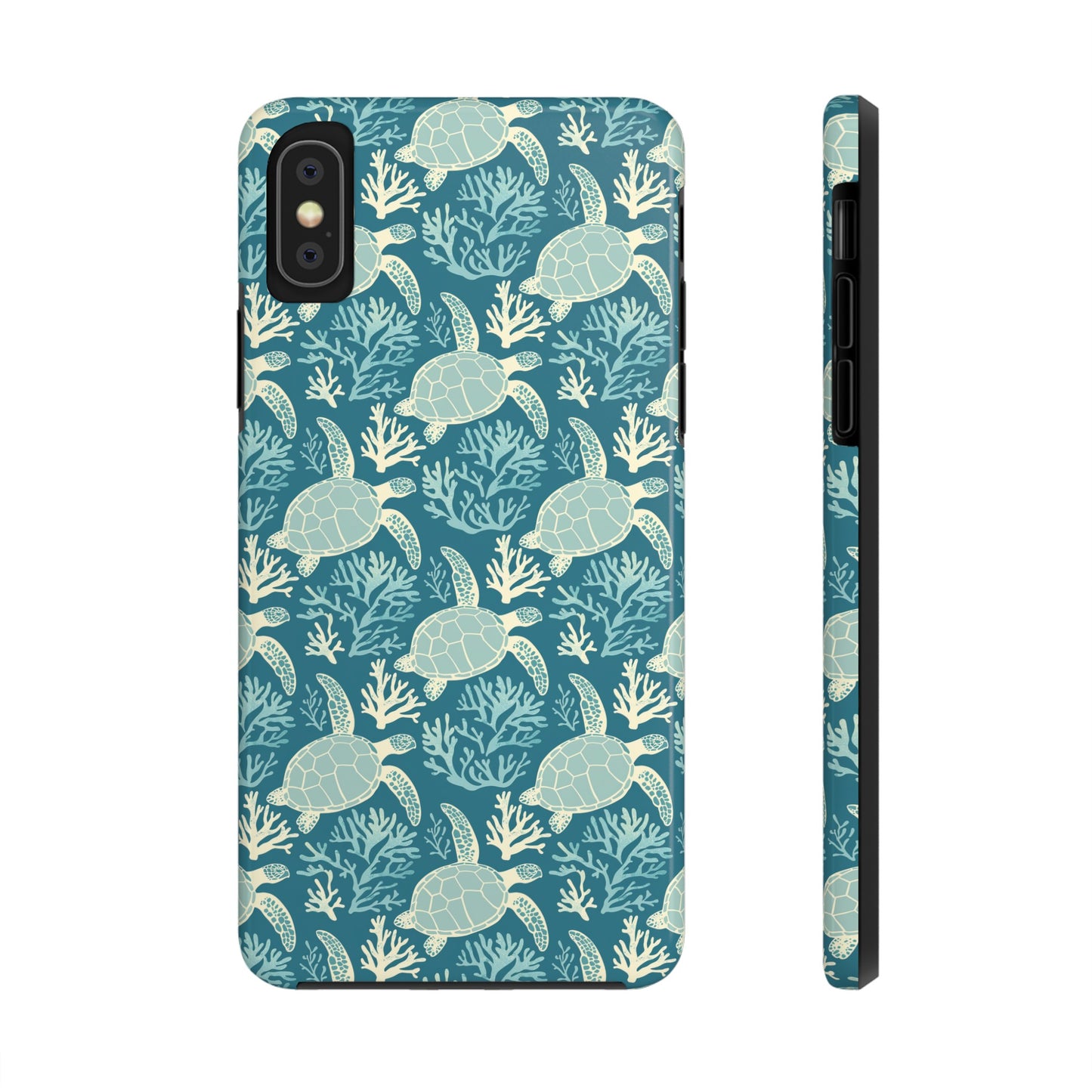 Blue Sea Turtle  - Tough Phone Cases