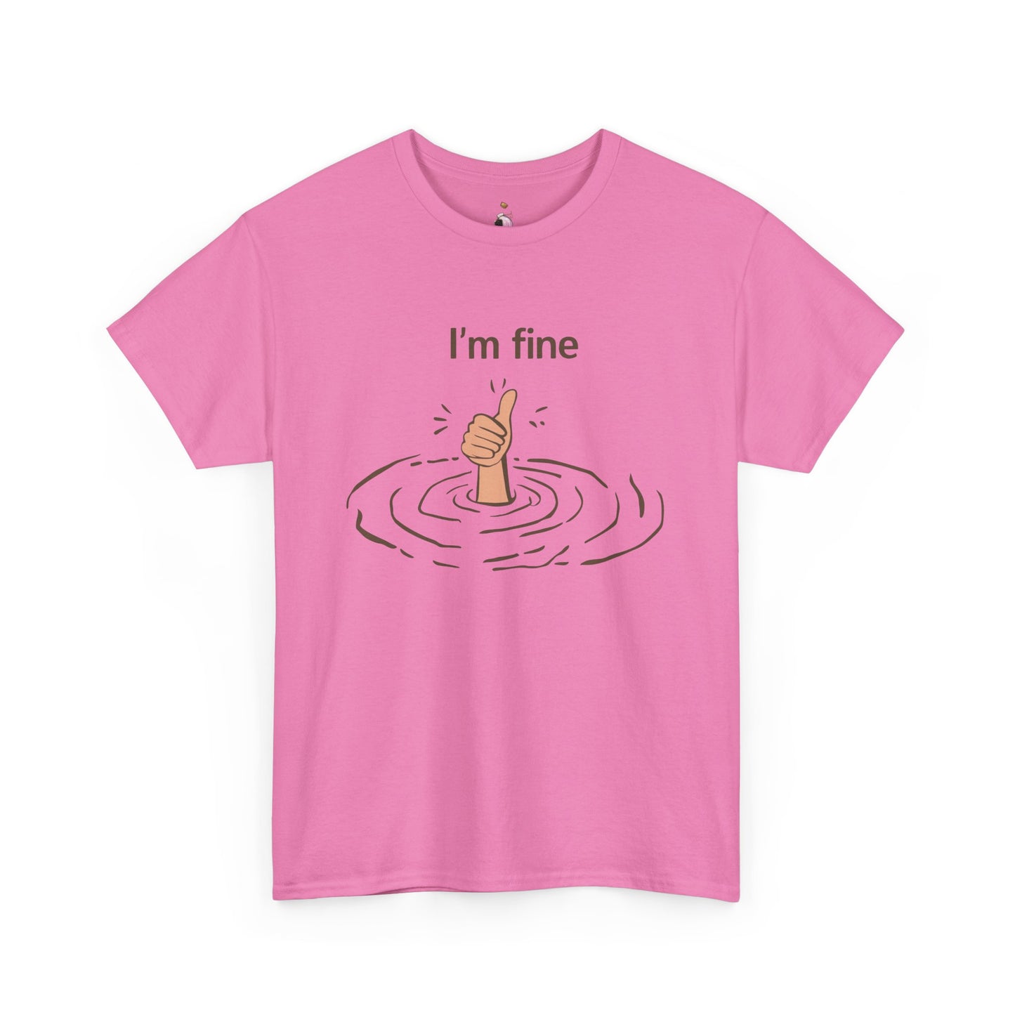 I'm Fine - Unisex Heavy Cotton Tee