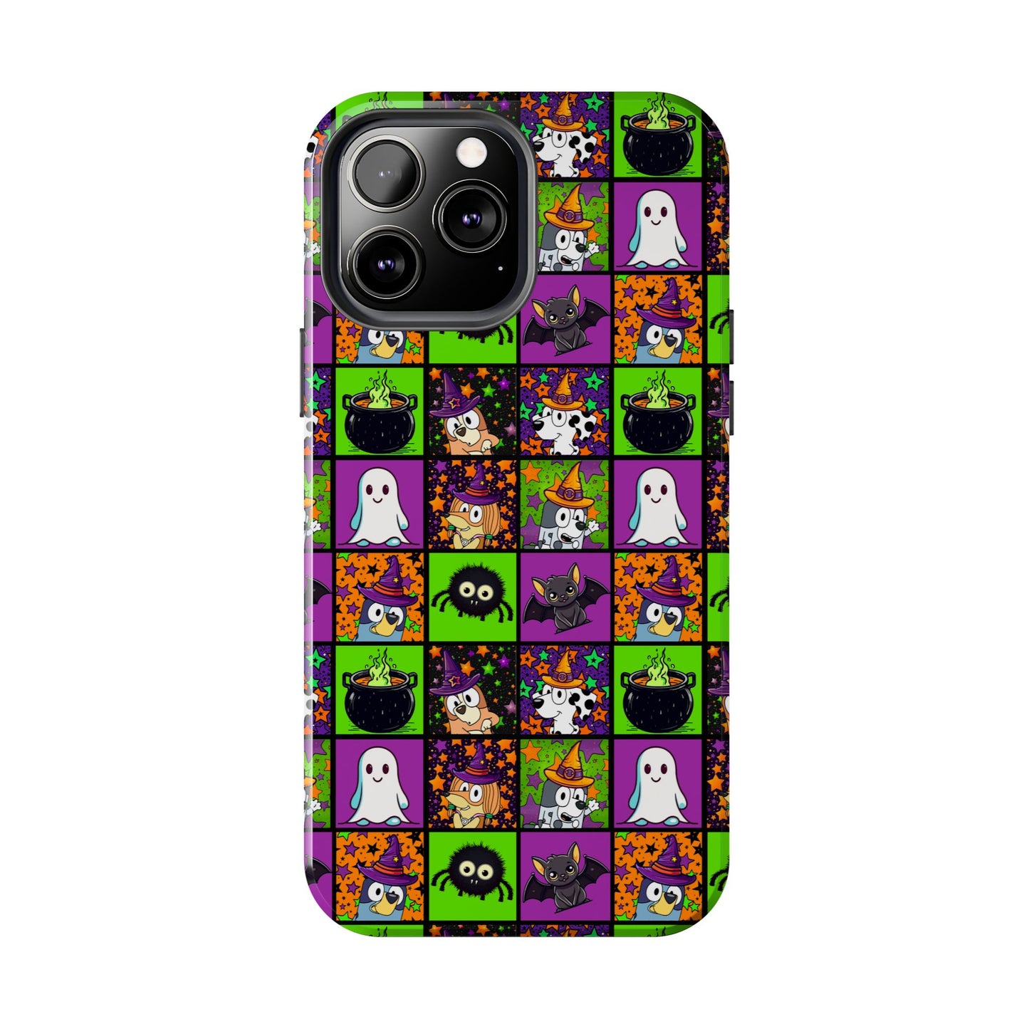 Blue Pup Halloween -  Tough Phone Cases