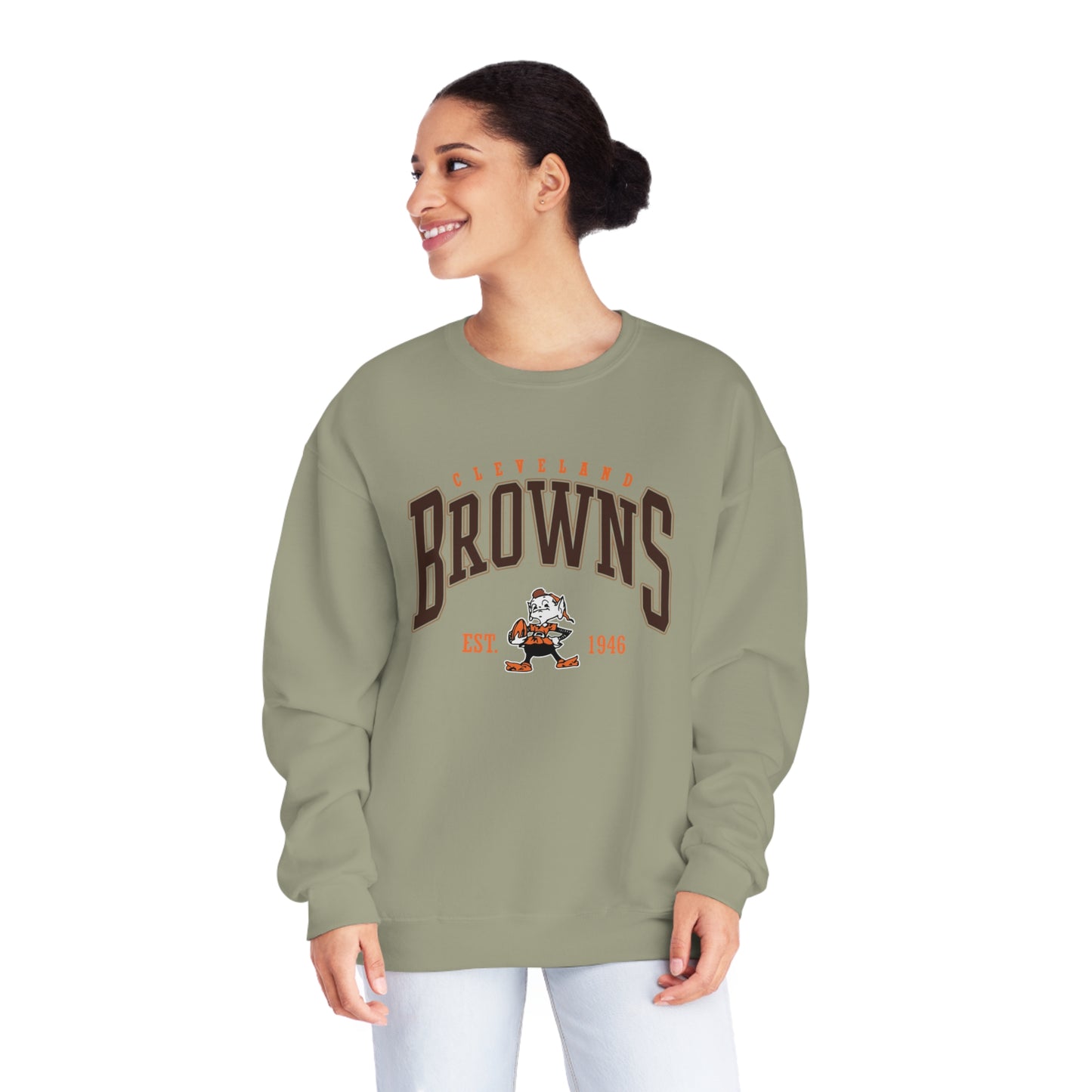 Browns - Unisex NuBlend® Crewneck Sweatshirt