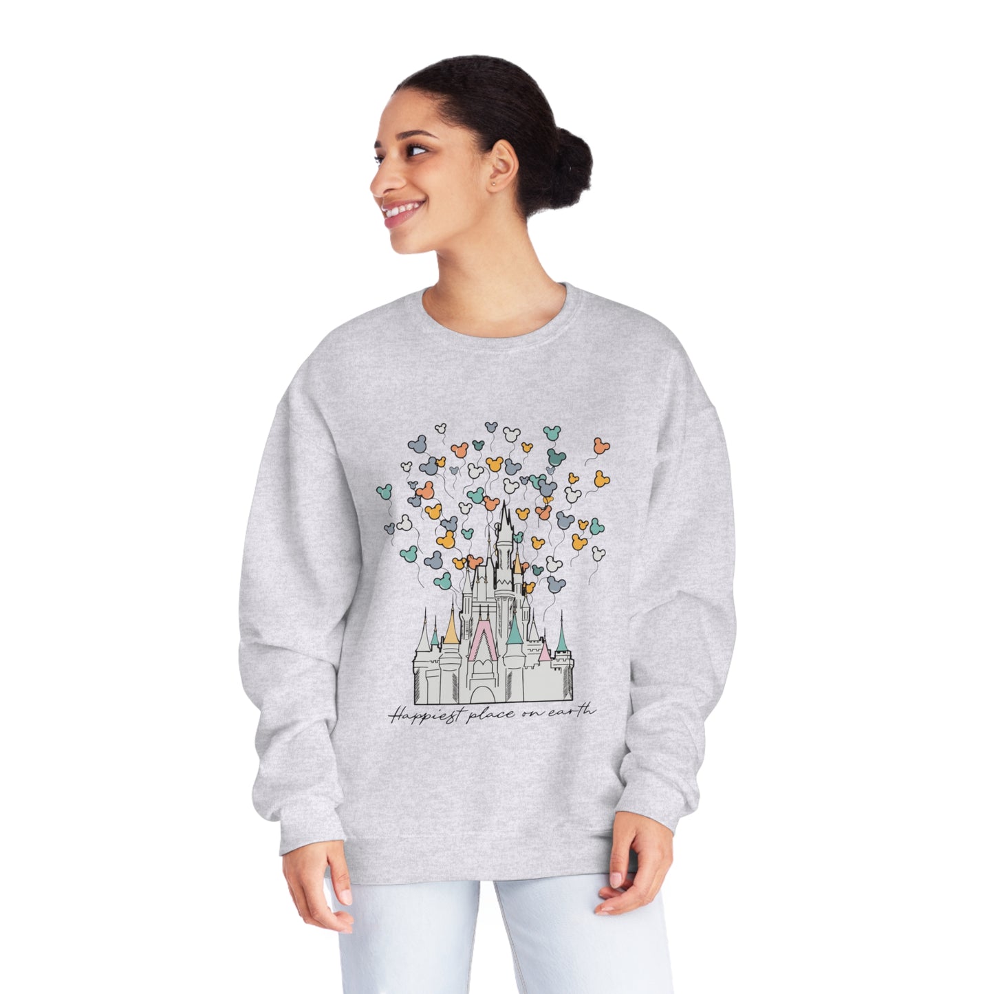 Happiest Place - Unisex NuBlend® Crewneck Sweatshirt