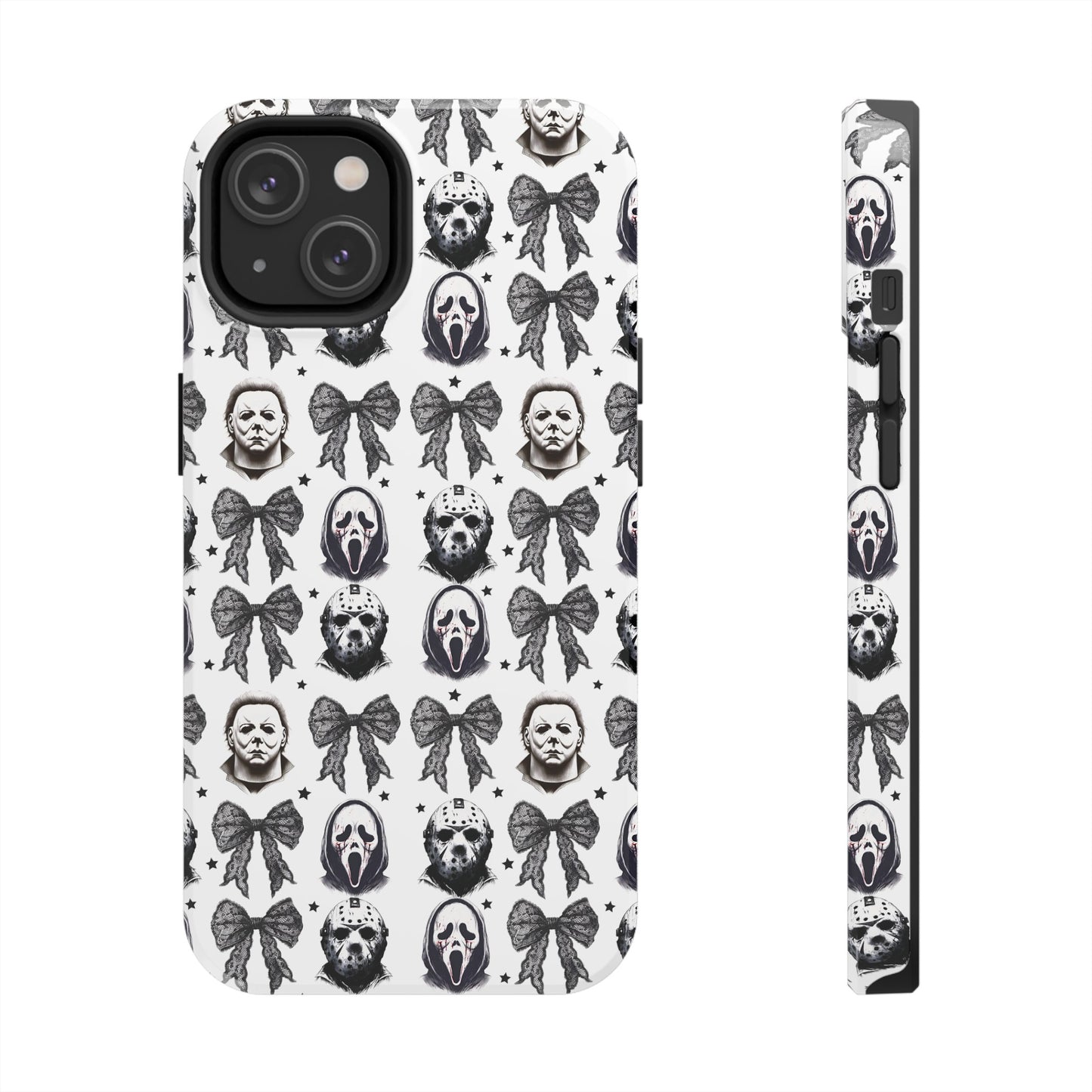 Horror And Bows - Tough Phone Cases