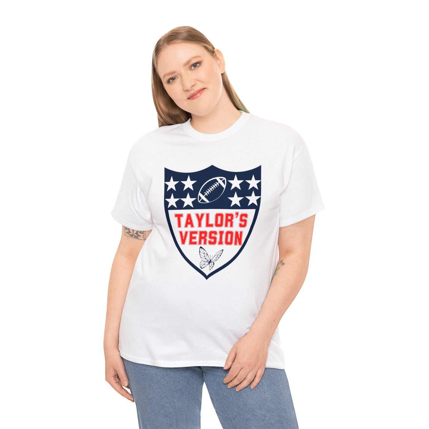 Taylor's Football -  Unisex Heavy Cotton Tee