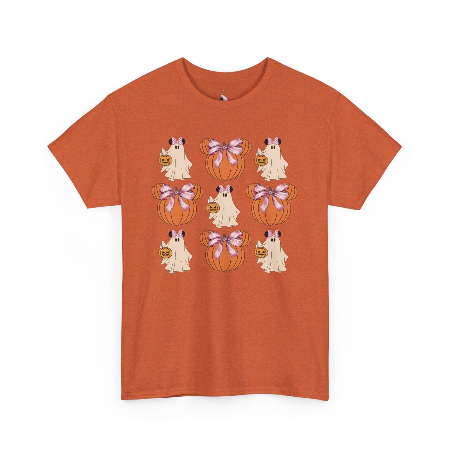 Girly Mouse Ghost Pumpkins - Halloween Tee -  Shirt