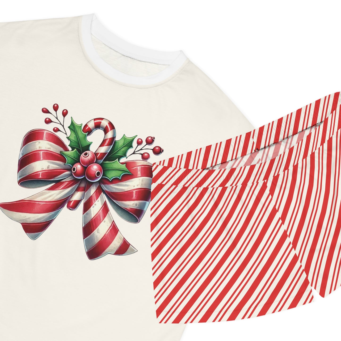 Candy Cane Lane - Women's Short Pajama Set