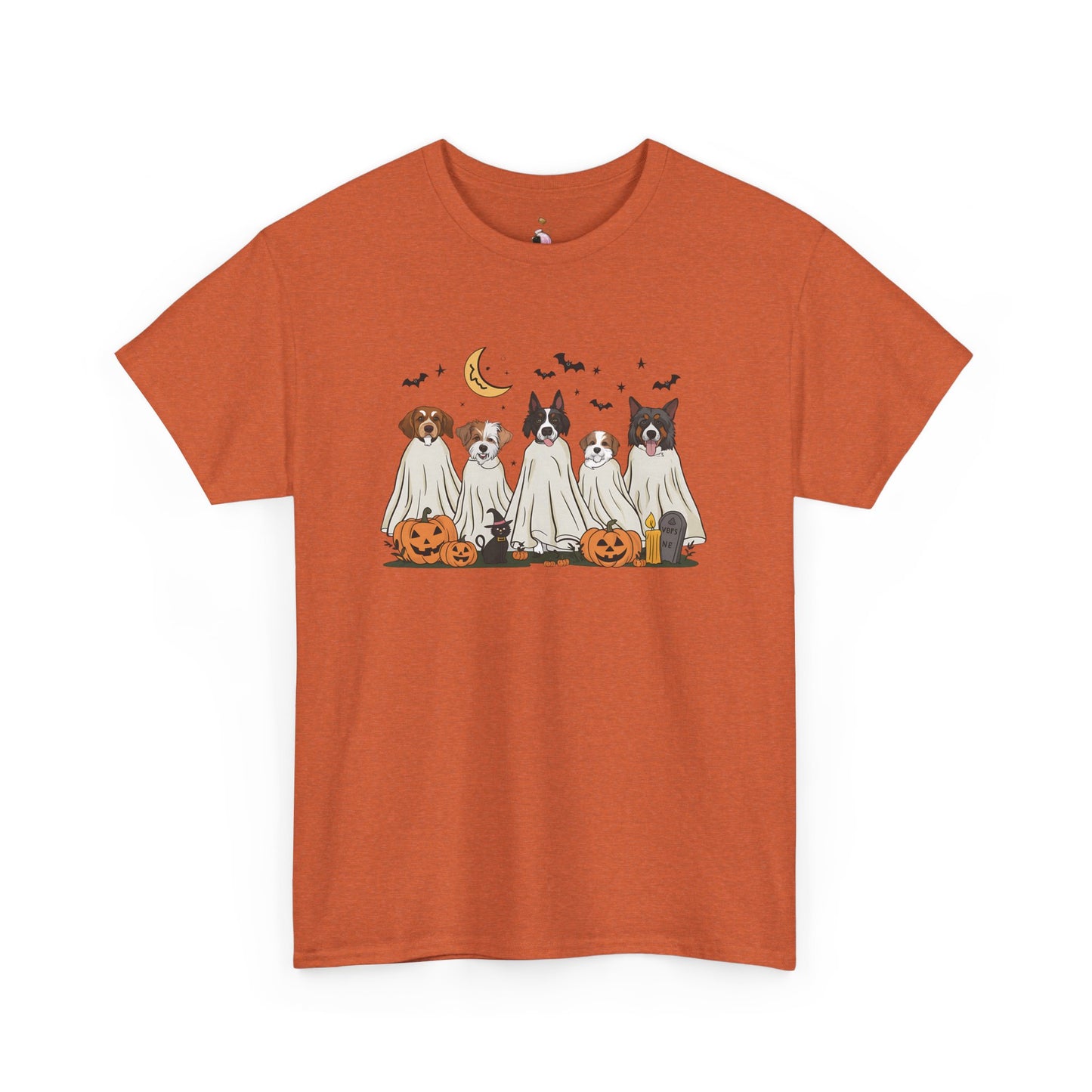 Spooky Pooches - Unisex Heavy Cotton Tee