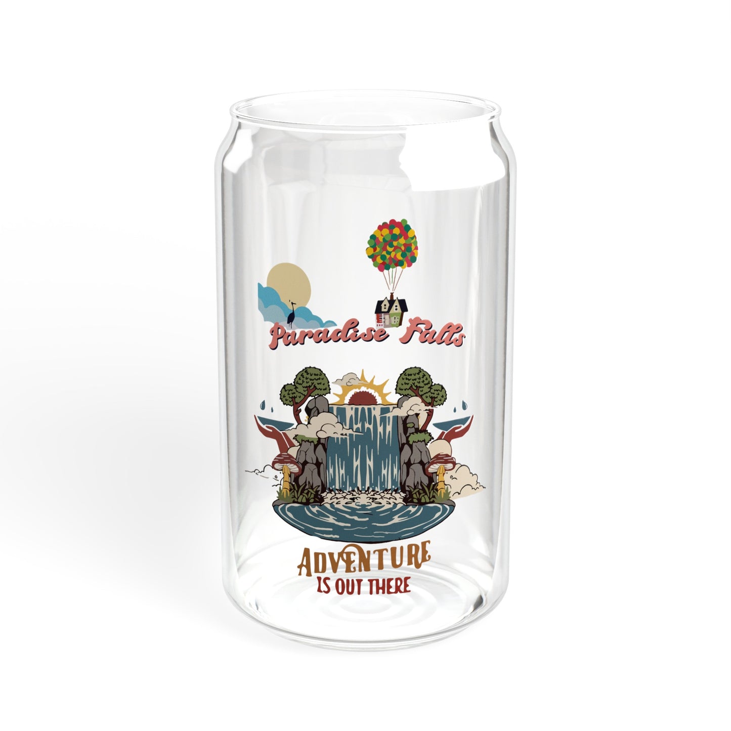 Paradise Falls - Sipper Glass, 16oz