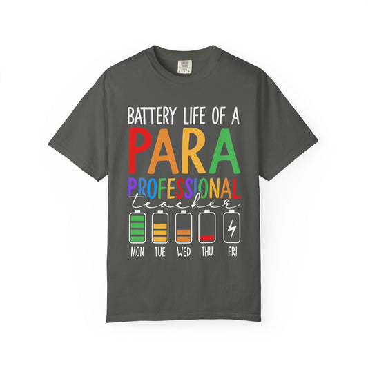 Battery Life Of A Para Tee