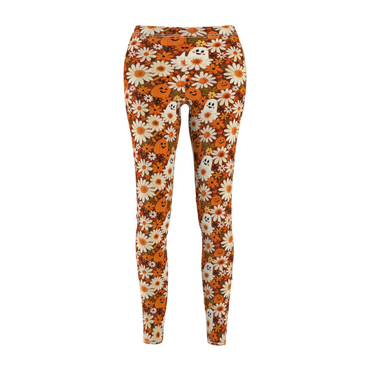 Hippie Ghosts Halloween  - Women's Leggings