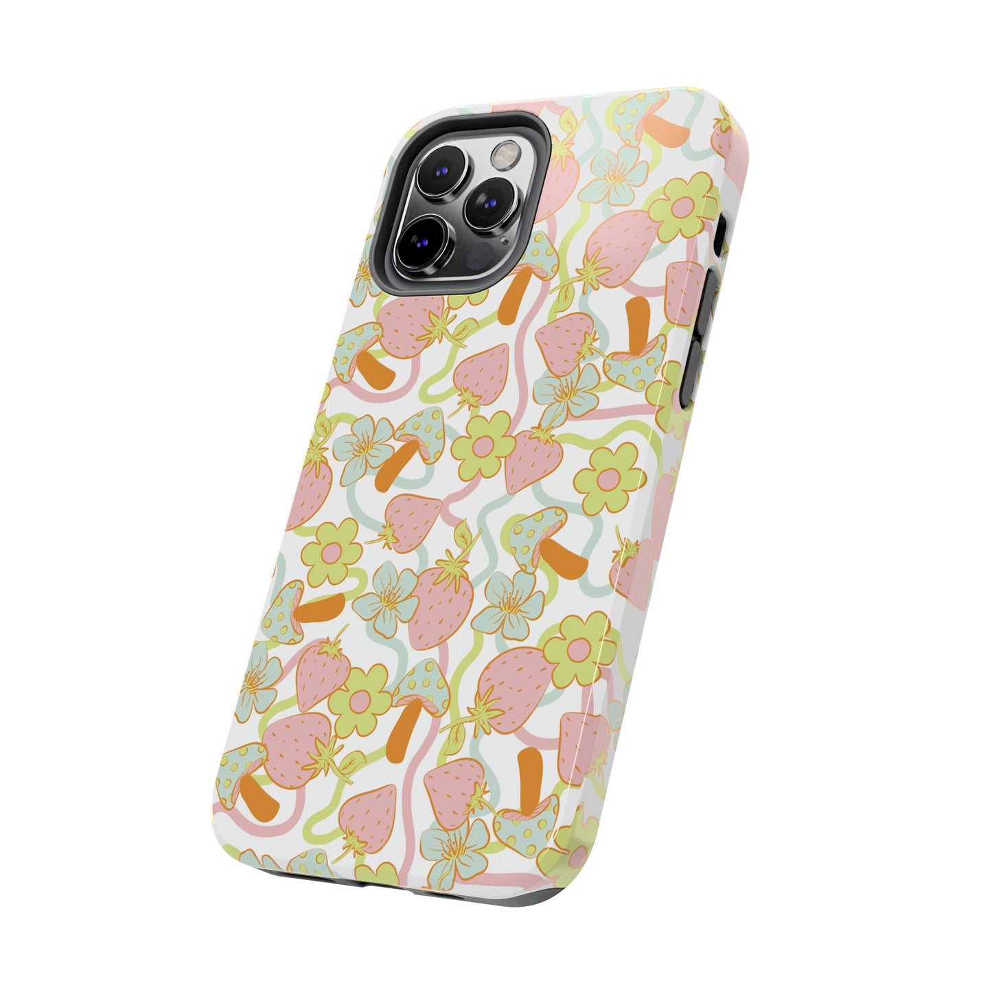 Strawberry Shrooms - Tough Phone Cases