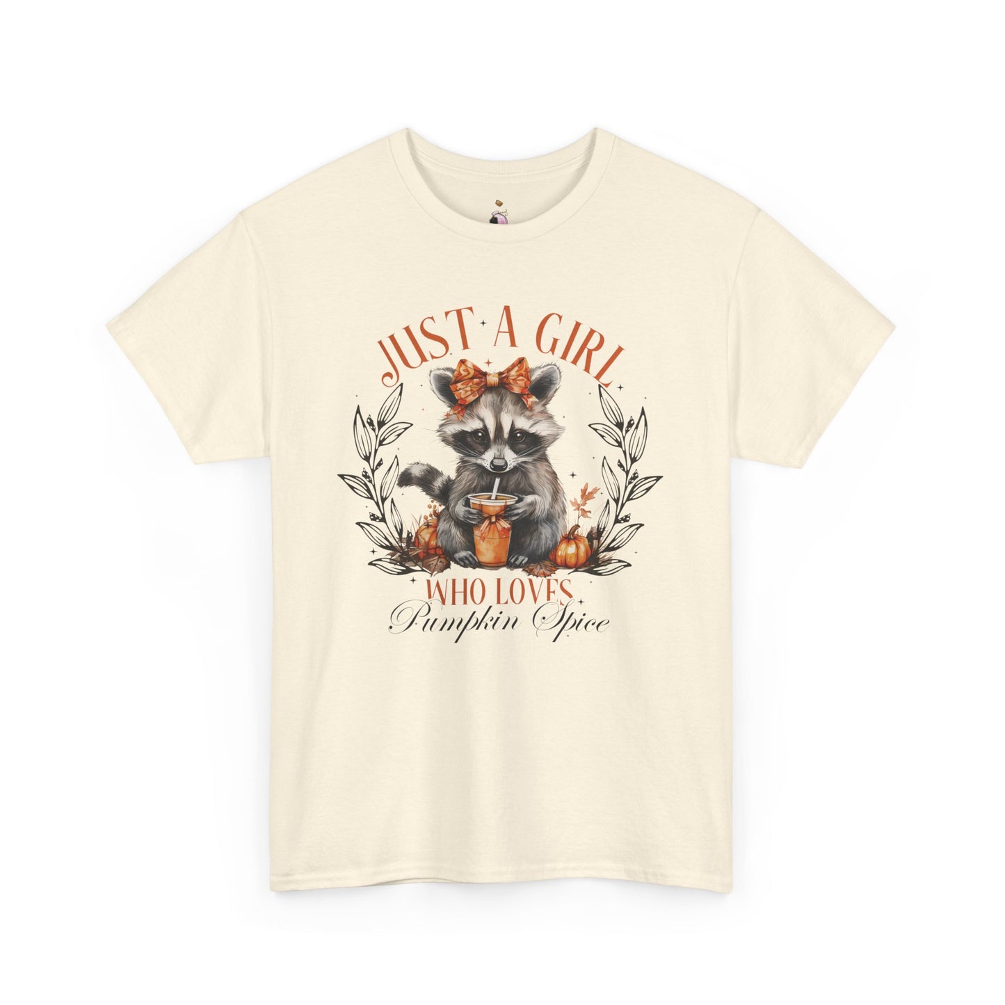 Just A Girl Who Loves Pumpkin Spice - Unisex Heavy Cotton Tee