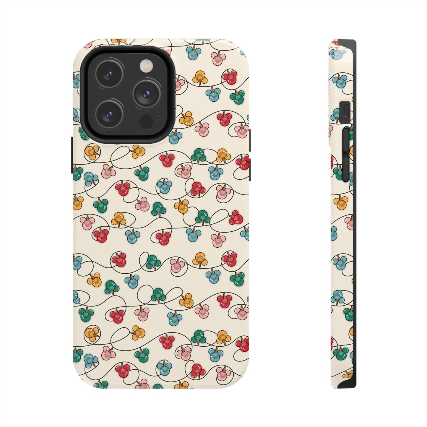 Christmas Lights Mice  -  Tough Phone Cases