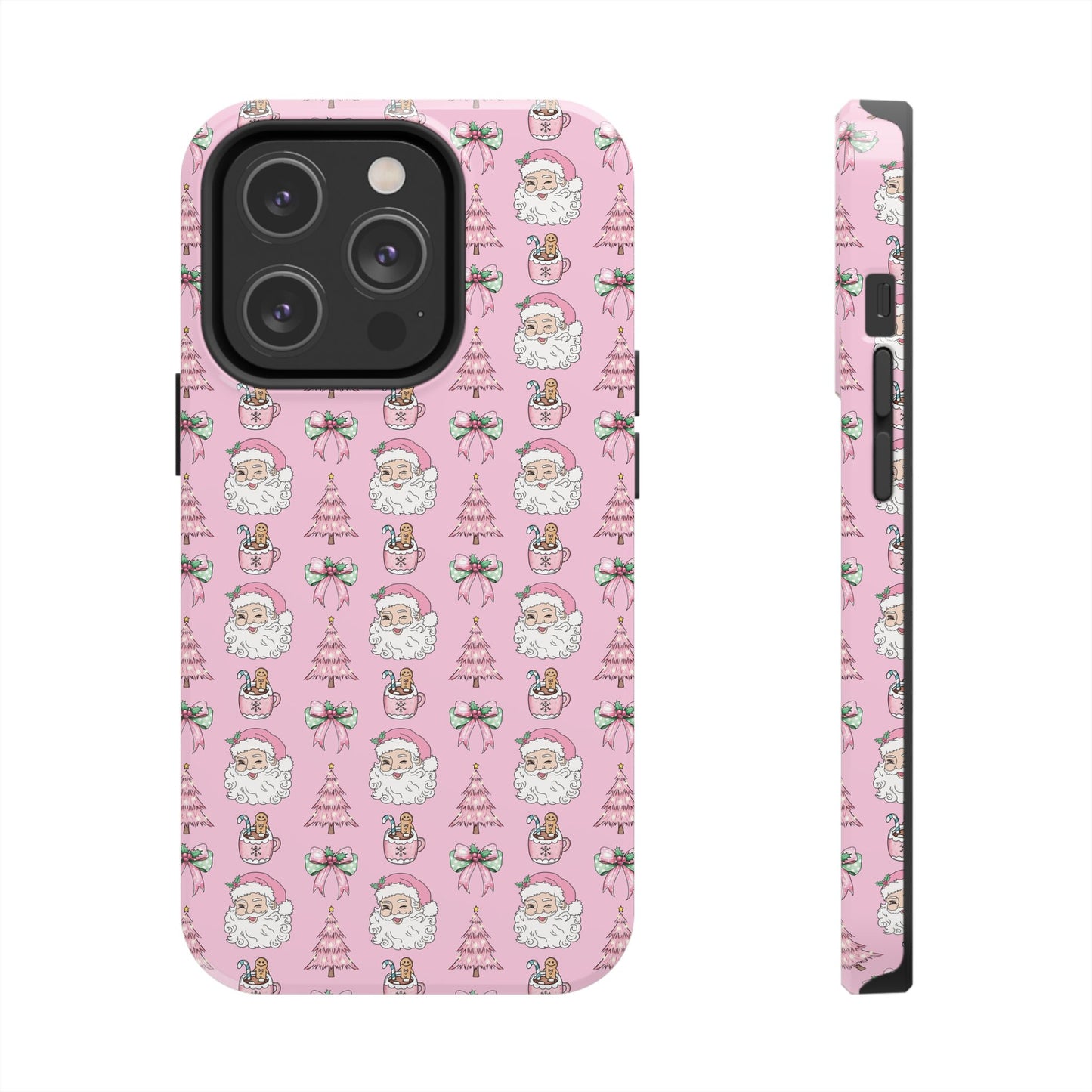 Pink Santa -  Tough Phone Cases