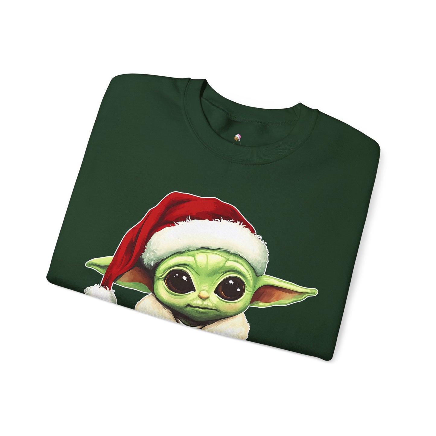 Baby Green Alien Christmas Sweatshirt