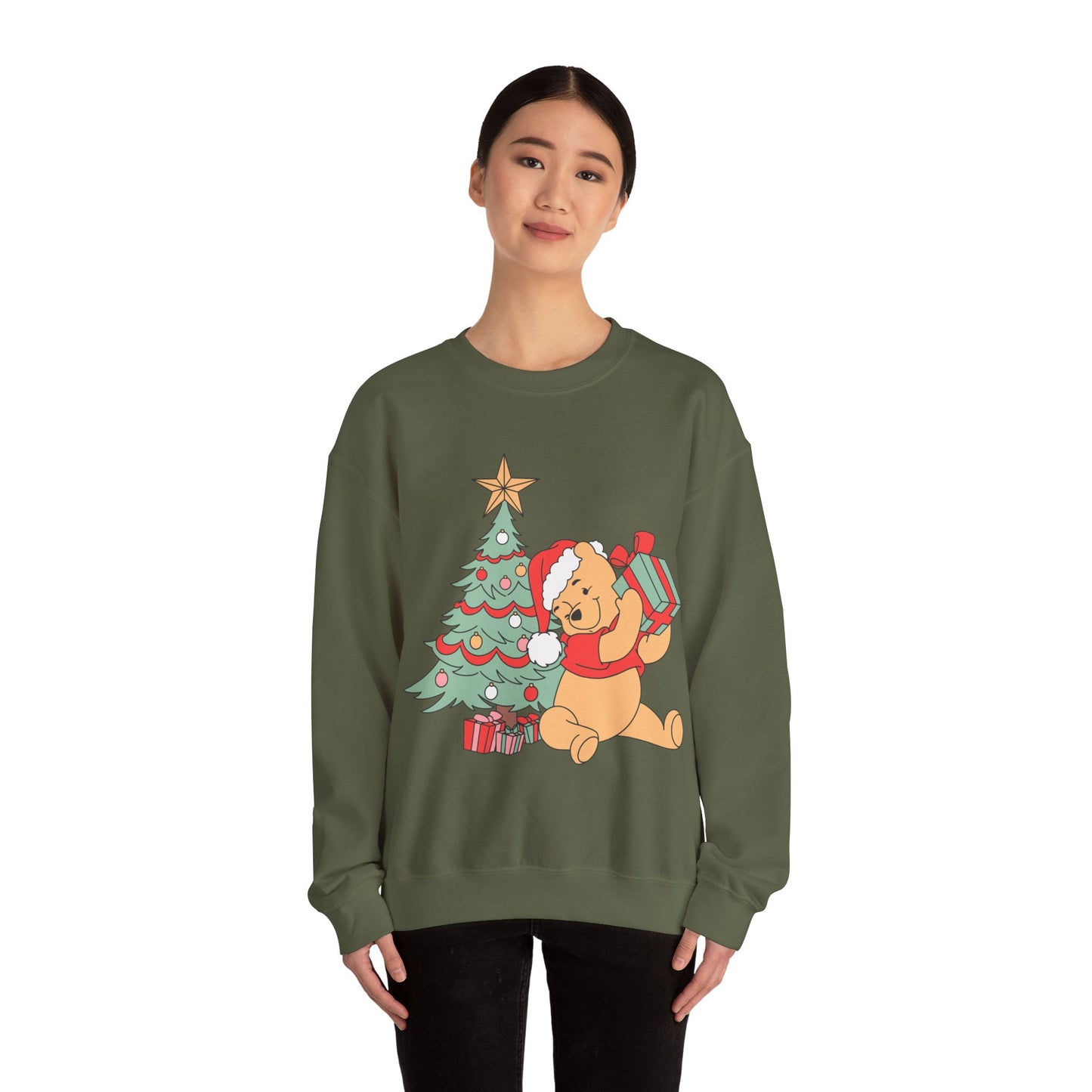 Honey Bear Christmas Sweatshirt