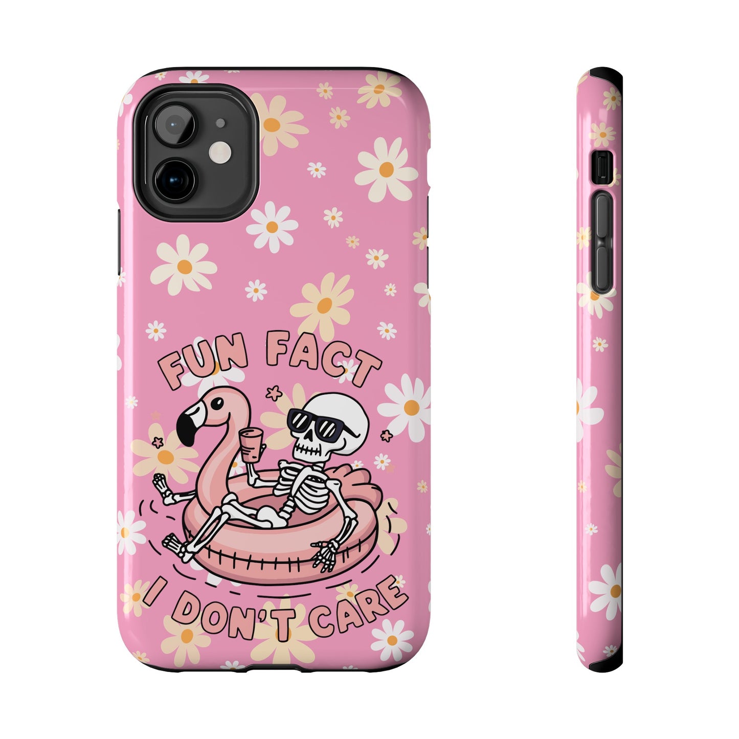 Fun Face I Dont Care  - Tough Phone Cases