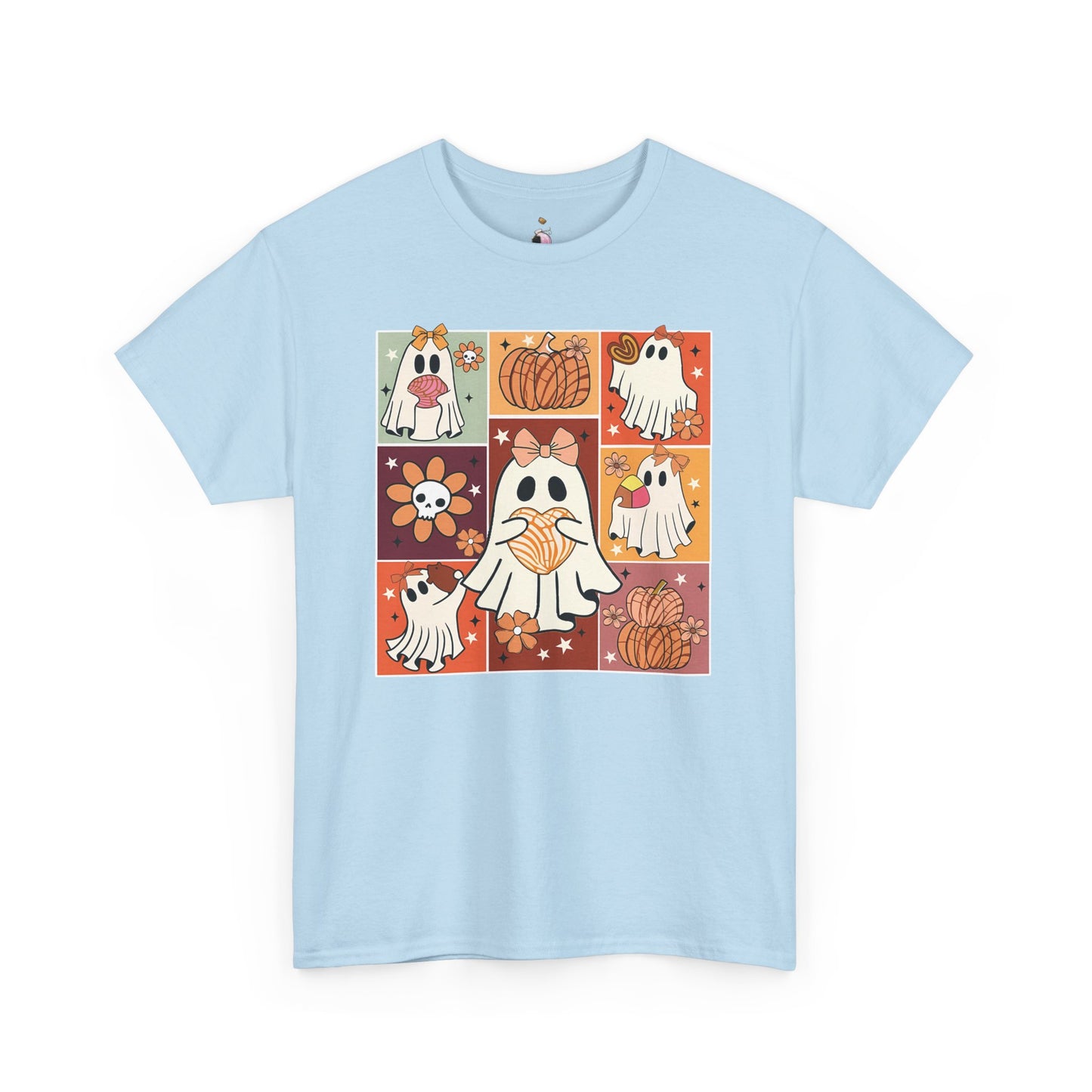 Retro Ghosts - Halloween Tee - Shirt