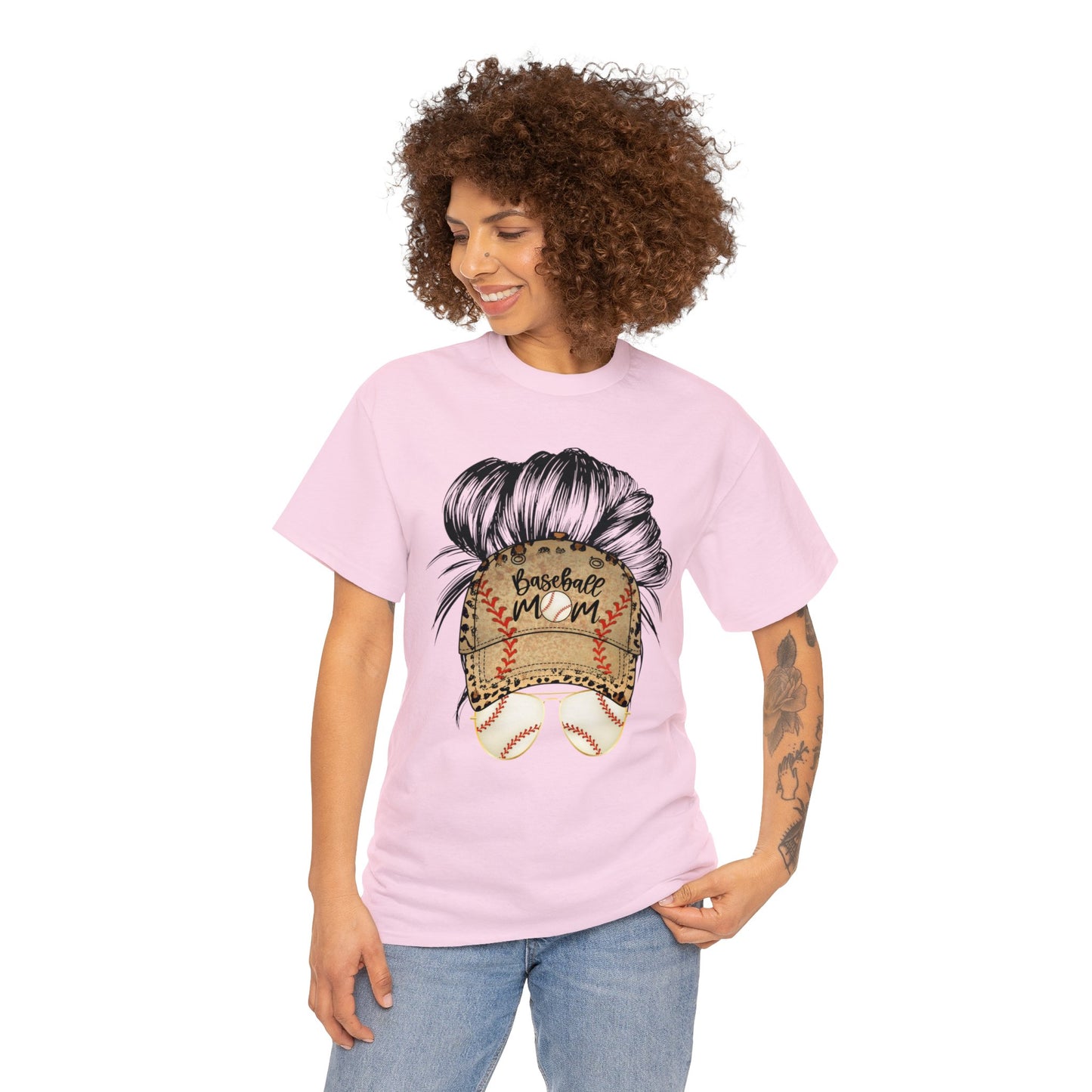 Baseball Mom - Unisex Heavy Cotton Tee