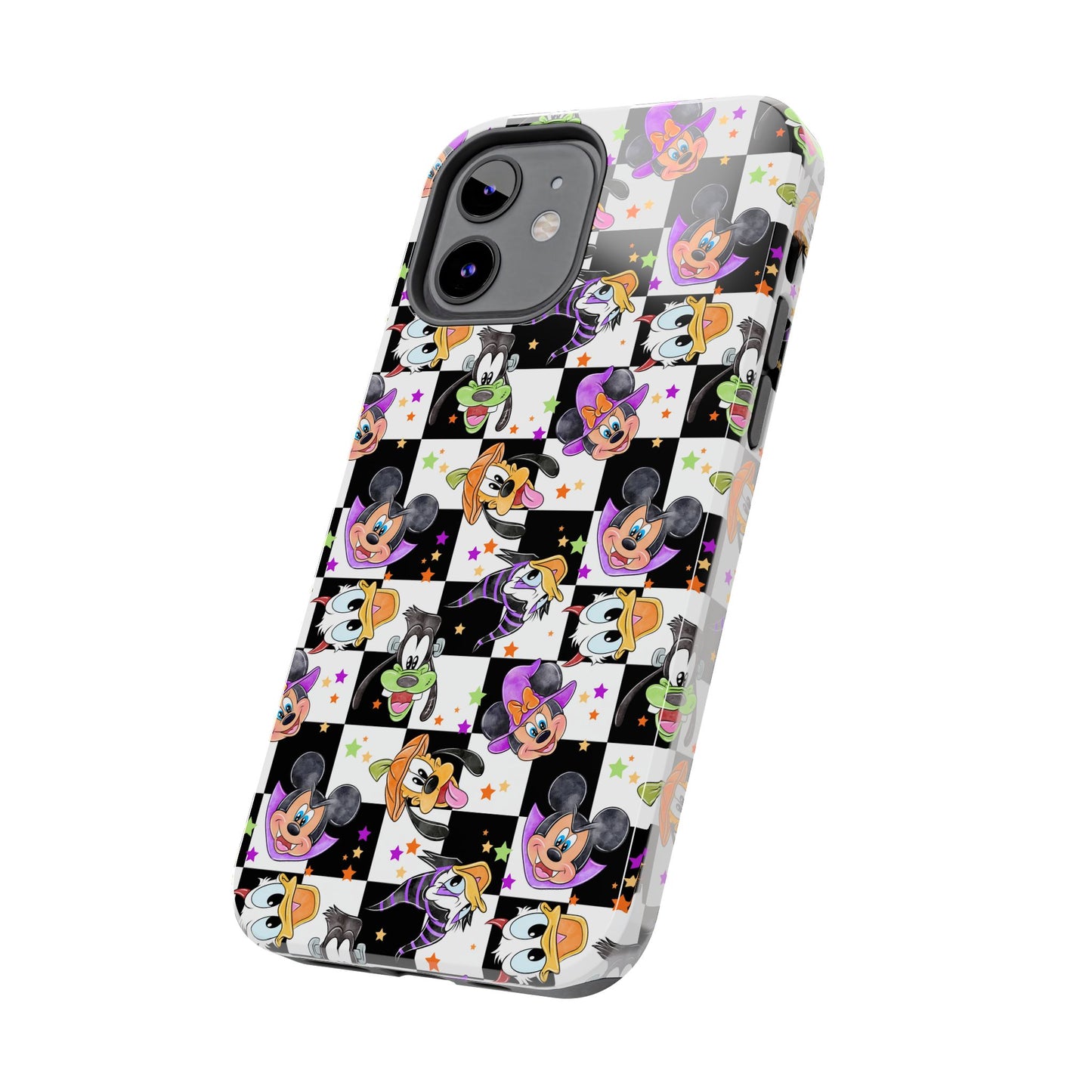 Checkered Halloween Pals  - Tough Phone Cases