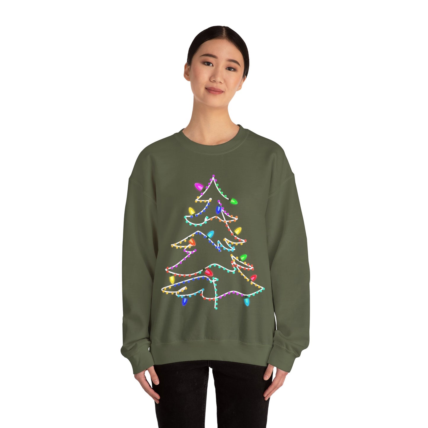 Neon Tree Christmas Sweatshirt