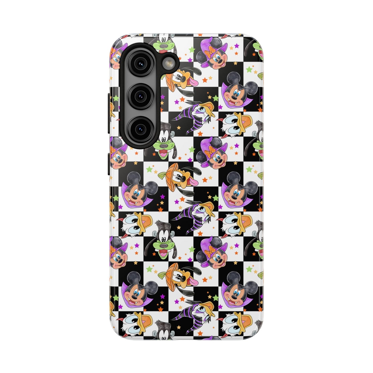 Checkered Halloween Pals  - Tough Phone Cases