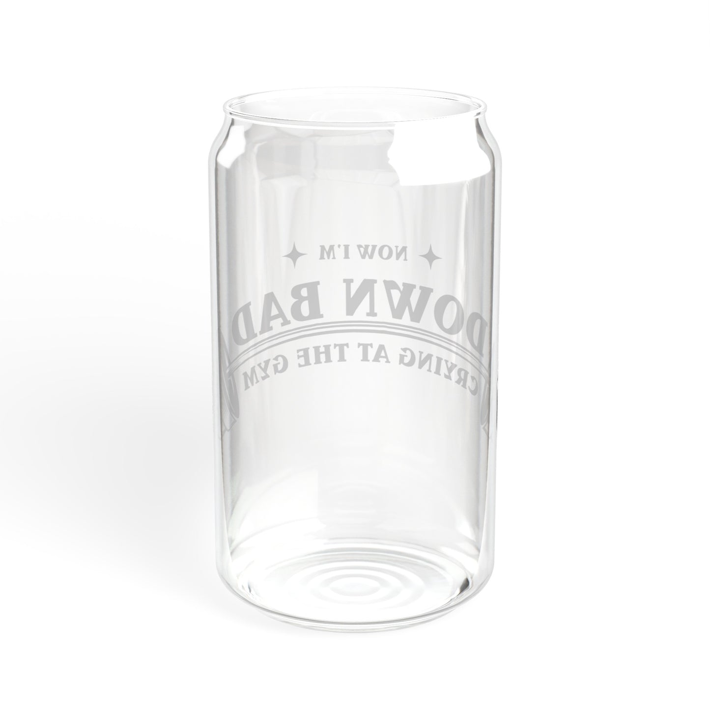 Down Bad - Sipper Glass, 16oz