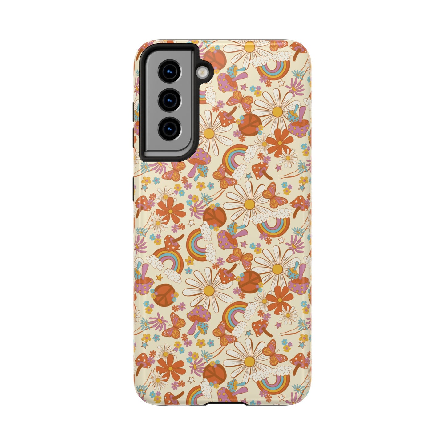 Hippie Floral - Tough Phone Cases