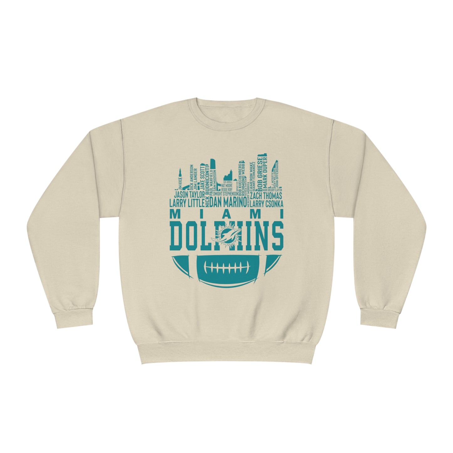 Fins Big Names - Unisex NuBlend® Crewneck Sweatshirt