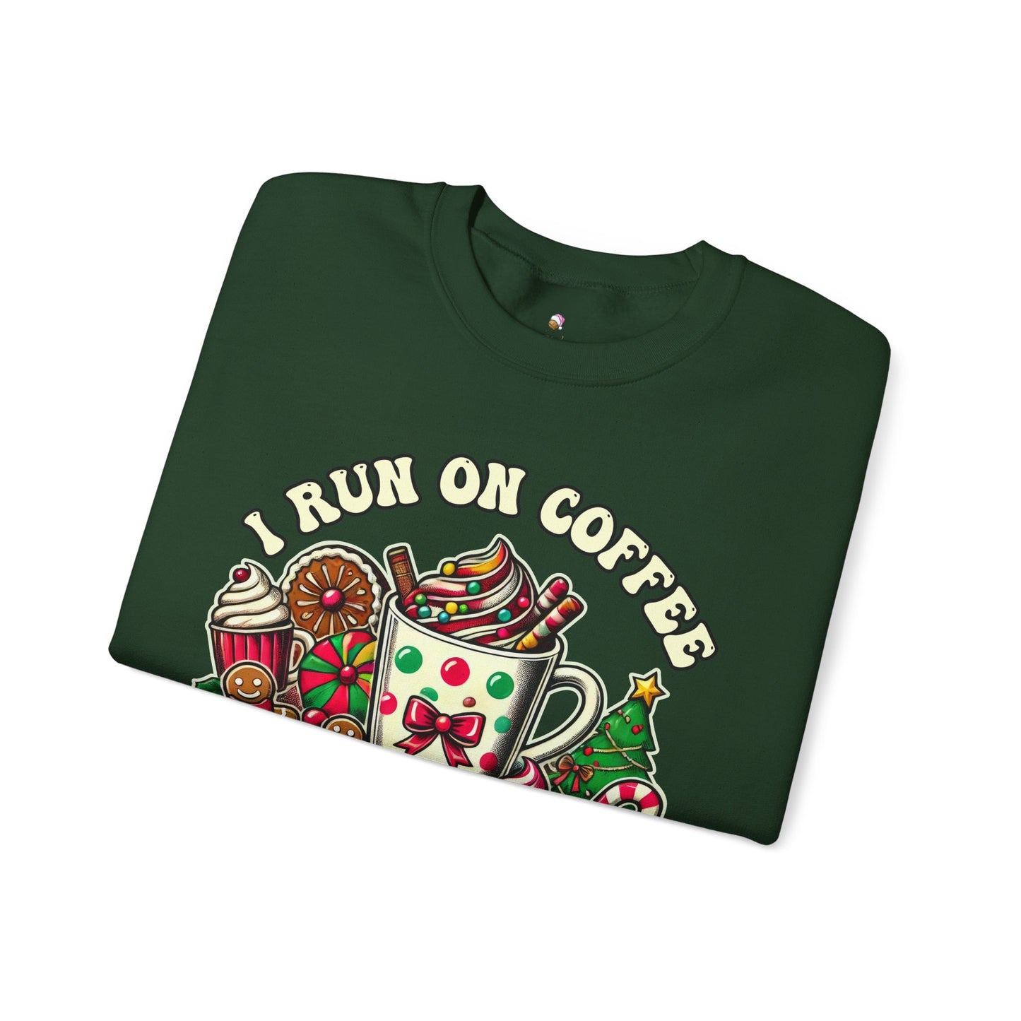 Coffee And Christmas Cheer Christmas Sweatshirt