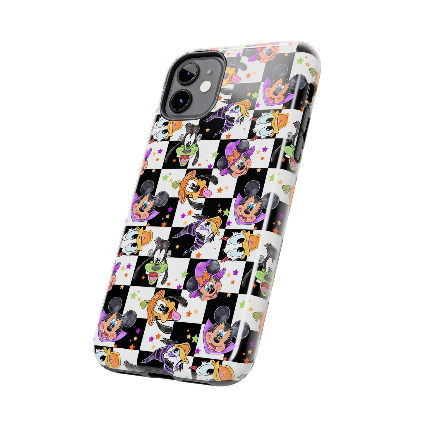 Checkered Halloween Pals  - Tough Phone Cases