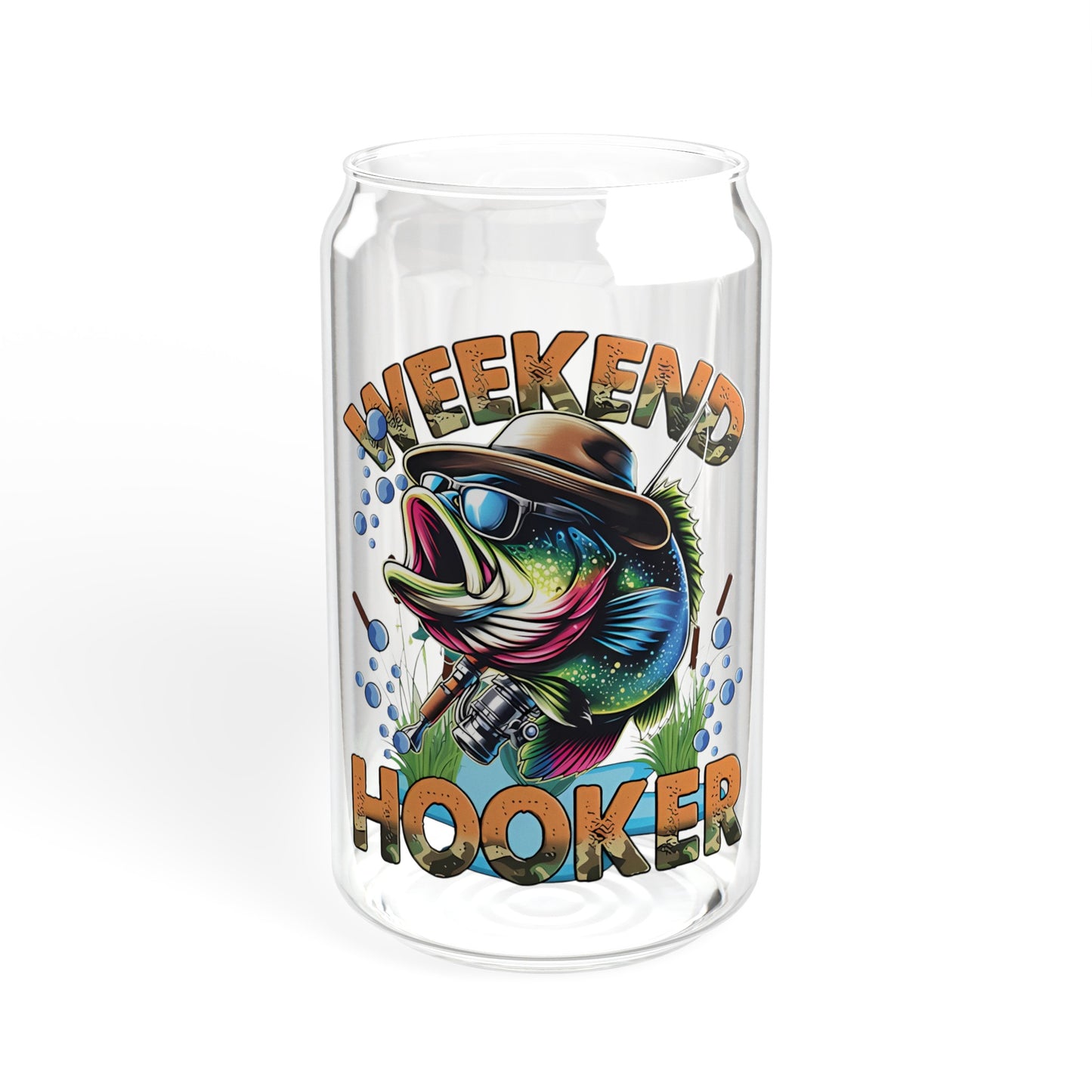 Weekend Hooker - Sipper Glass, 16oz