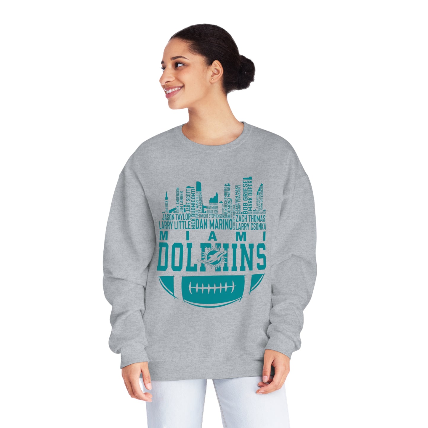 Fins Big Names - Unisex NuBlend® Crewneck Sweatshirt