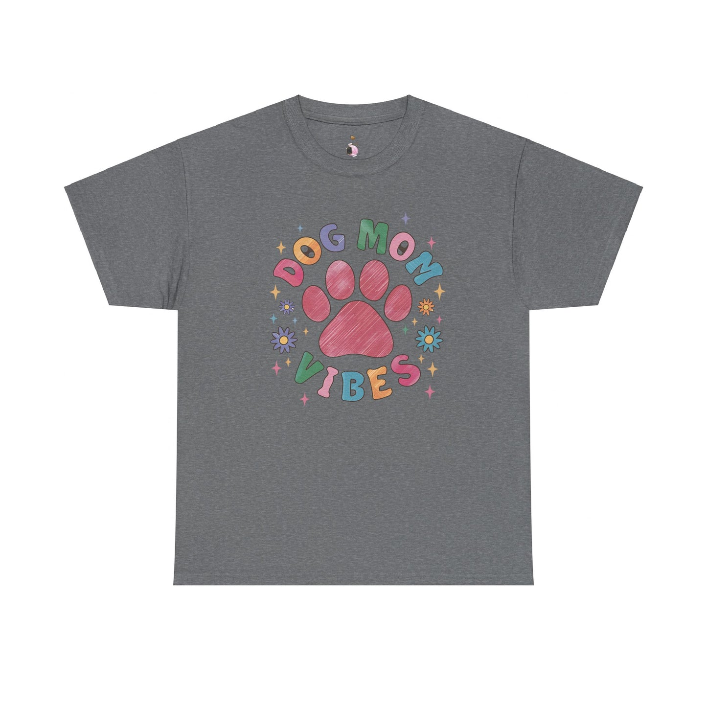 Dog Mom Vibes - Unisex Heavy Cotton Tee