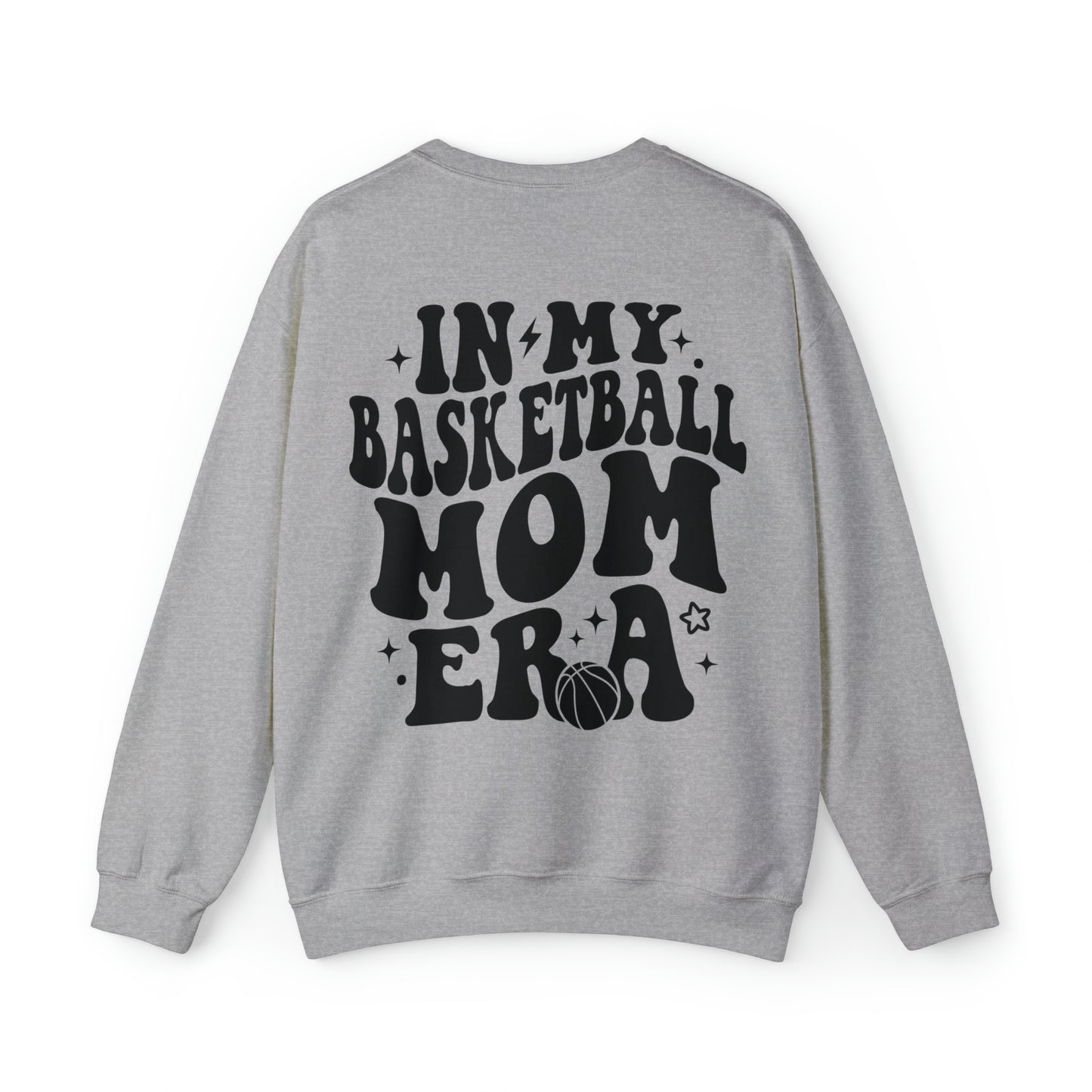 Basketball Mom Era - Unisex Heavy Blend™ Crewneck Sweatshirt