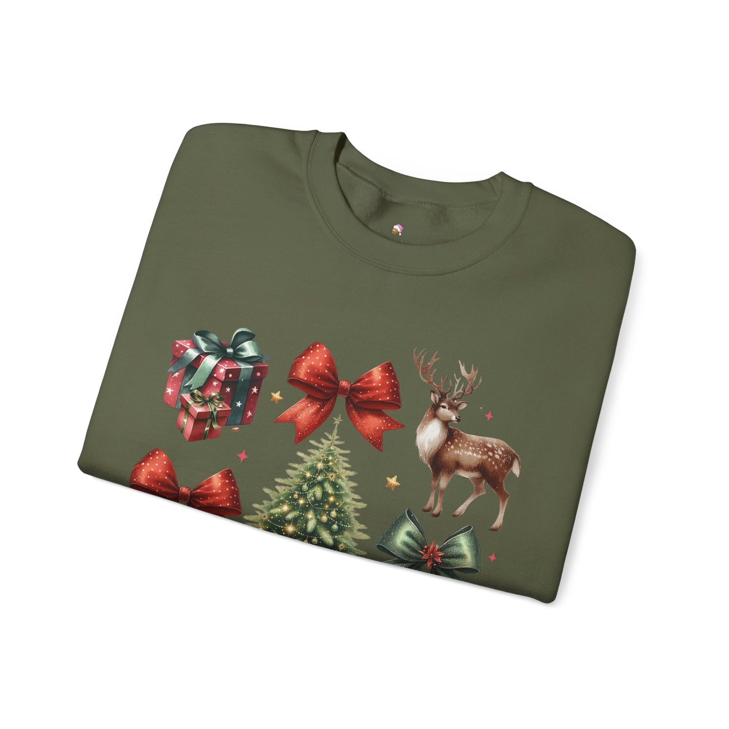 Classic Christmas Coquette - Christmas Sweatshirt