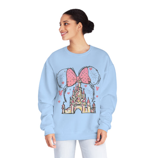 Pink Castle - Unisex NuBlend® Crewneck Sweatshirt